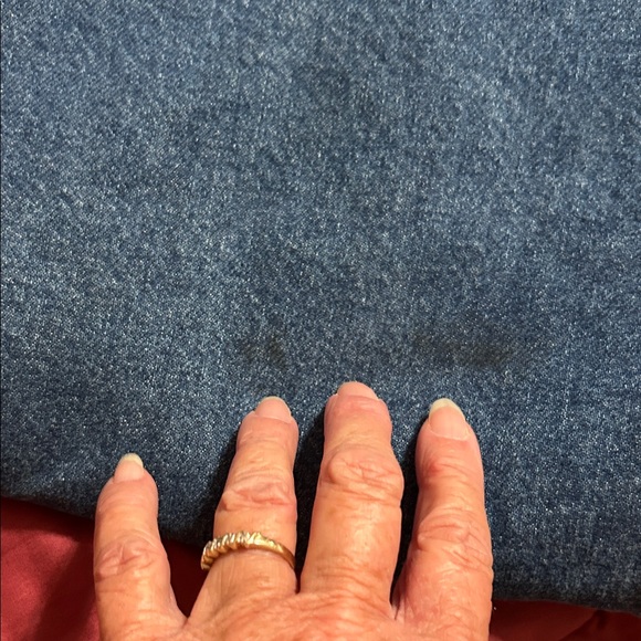 Carhartt 44x34 (Big & Tall) Gray Flannel Lined Denim Jeans - Picture 9 of 9